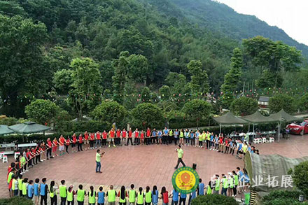 成都大邑碧水源山庄拓展培训基